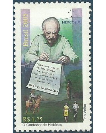 C2619 MERCOSUL - ÉRICO VERÍSSIMO 2005 -  8342  MINT